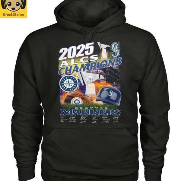 2025 ALCS Champions Seattle Mariners T Shirt