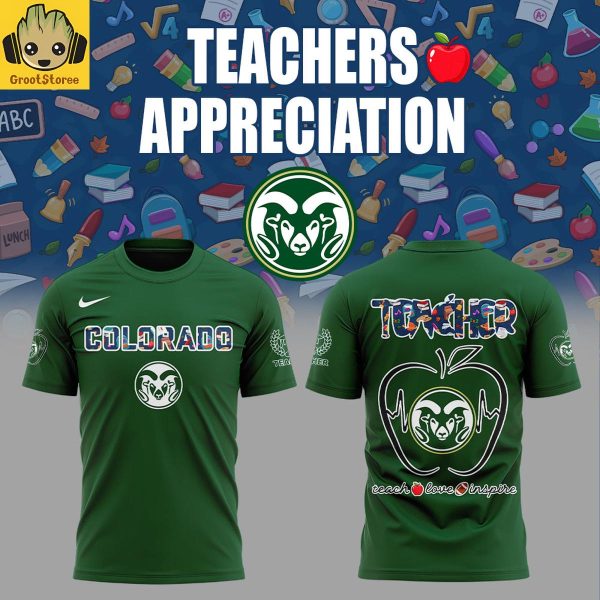 Colorado State Rams Teachers Appreciation 2025 Hoodie Shirt