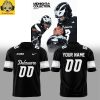 Oregon Ducks Grateful Dead 60 Years Black Football Jersey