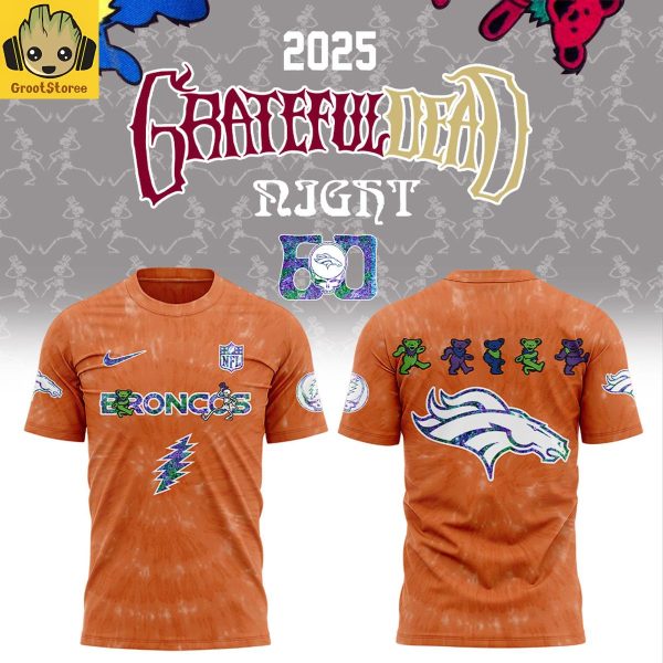 Denver Broncos Grateful Dead Night 60th Anniversary Hoodie Shirt