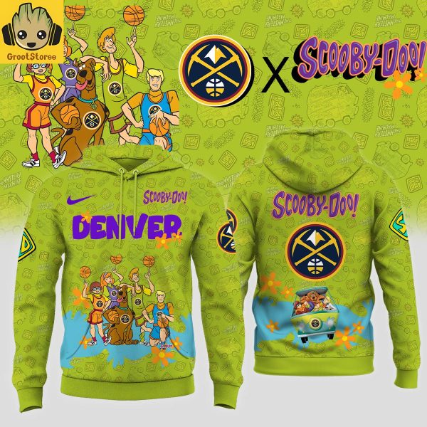 Denver Nugget x Scooby Doo Night 2025 Hoodie Shirt