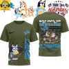 Kansas City Chiefs x Bluey Salute Veterans Shirt