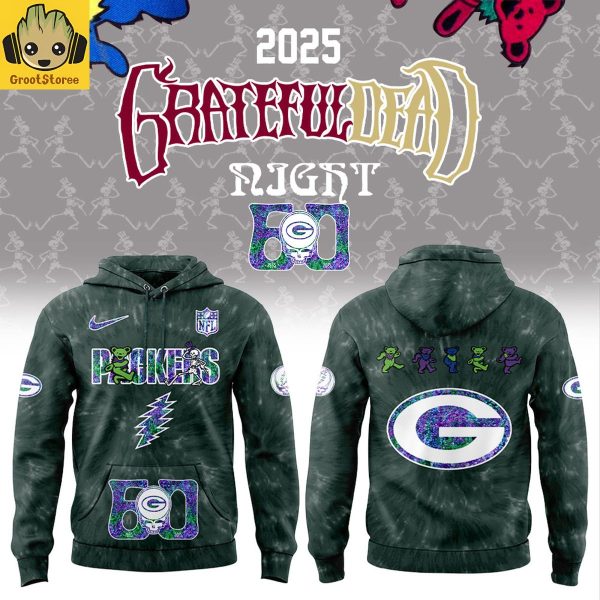 Green Bay Packers Grateful Dead Night 60th Anniversary Hoodie Shirt