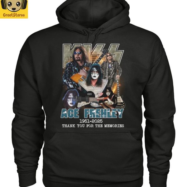 Kiss Band Ace Frehley 2025 Memories T Shirt