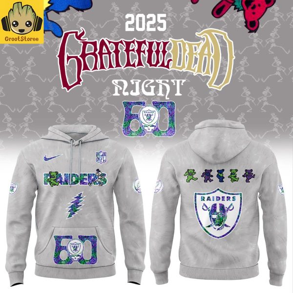 Las Vegas Raiders Grateful Dead Night 60th Anniversary Hoodie Shirt