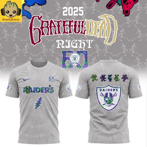 Las Vegas Raiders Grateful Dead Night 60th Anniversary Hoodie Shirt