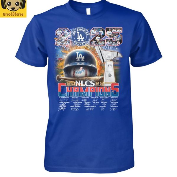 Los Angeles Dodgers NL Champions 2025 T Shirt