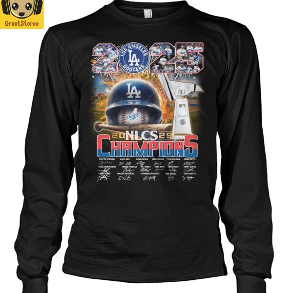 Los Angeles Dodgers NL Champions 2025 T Shirt