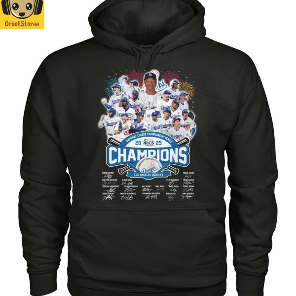 Los Angeles Dodgers National League Champions Series 2025 T Shirt