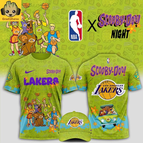 Los Angeles Lakers x Scooby Doo Night 2025 Hoodie Shirt