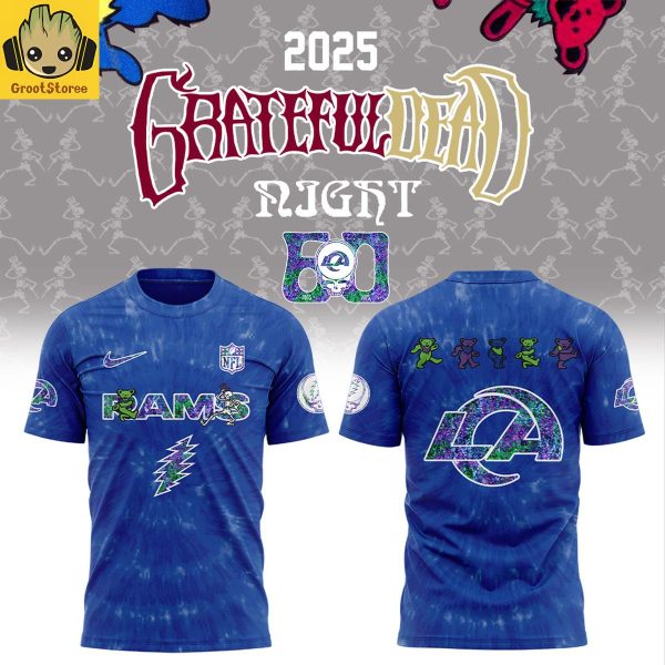 Los Angeles Rams Grateful Dead Night 60th Anniversary Hoodie Shirt