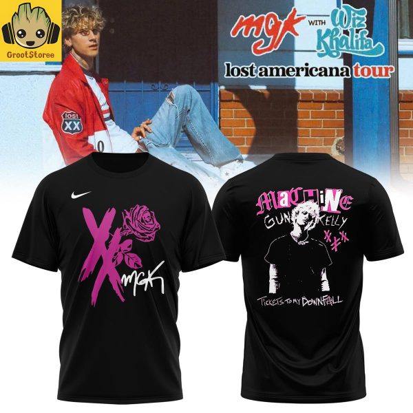 Machine Gun Kelly Lost Americana Tour 2025 Hoodie Shirt