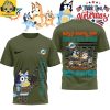 Philadelphia Eagles x Bluey Salute Veterans Shirt