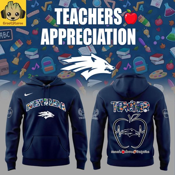Nevada Wolf Pack Teachers Appreciation 2025 Hoodie Shirt