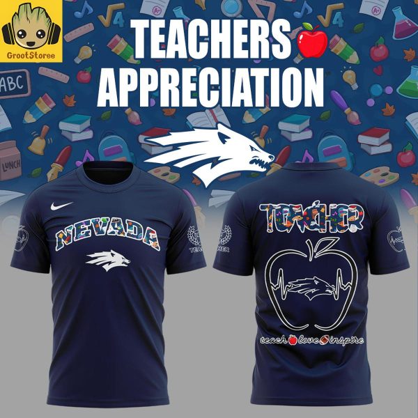 Nevada Wolf Pack Teachers Appreciation 2025 Hoodie Shirt