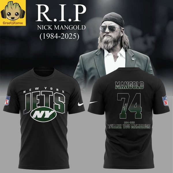 New York Jets Legend Nick Mangold Thanks For Memories 2025 Hoodie Shirt