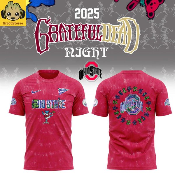 Ohio State Buckeyes Grateful Dead 60th Anniversary Hoodie Shirt