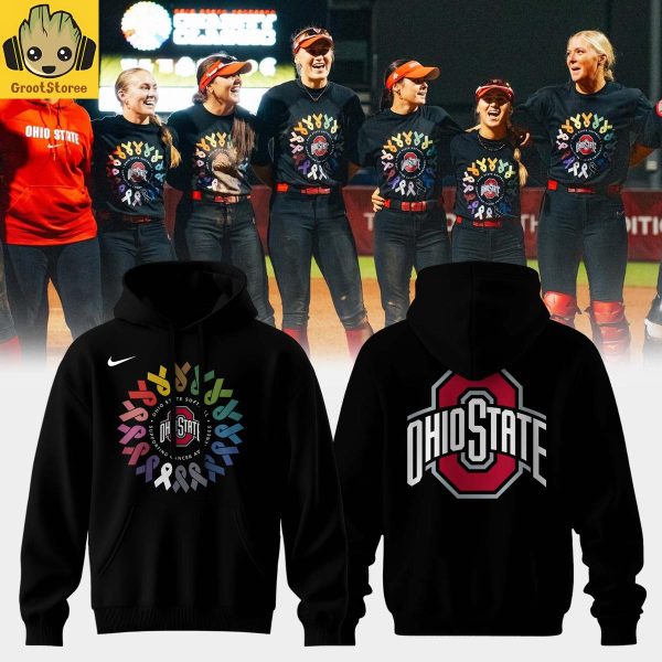 Ohio State Buckeyes Support Cancer Awareness In Central Ohio Hoodie Shirt