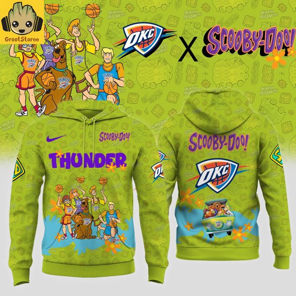 Oklahoma City Thunder x Scooby Doo Night 2025 Hoodie Shirt