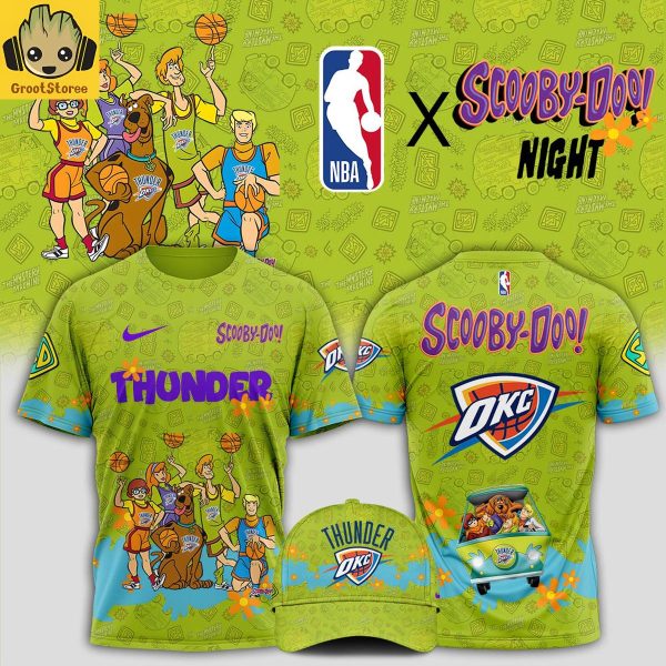 Oklahoma City Thunder x Scooby Doo Night 2025 Hoodie Shirt