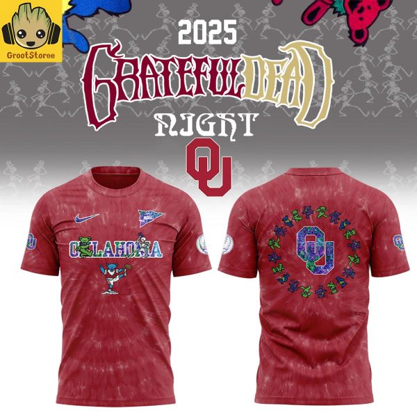 Oklahoma Sooners Grateful Dead 60th Anniversary Hoodie Shirt