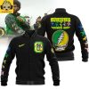 Oregon Ducks Grateful Dead 60 Years Baseball Jacket
