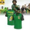 Oregon Ducks Grateful Dead 60 Years Black Football Jersey