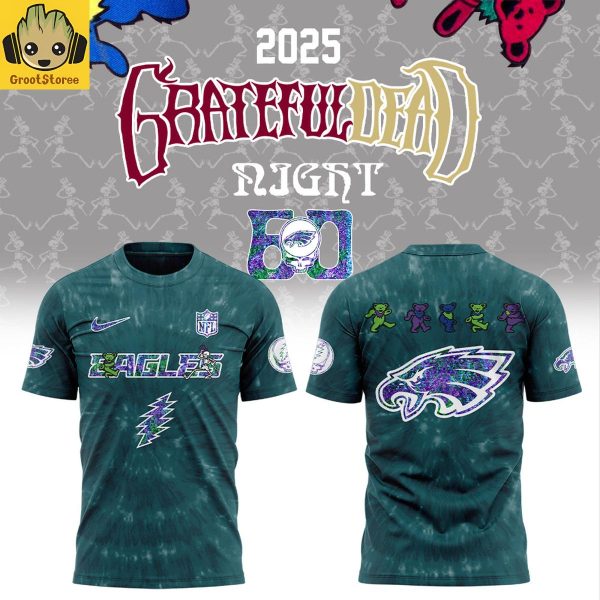 Philadelphia Eagles Grateful Dead Night 60th Anniversary Hoodie Shirt