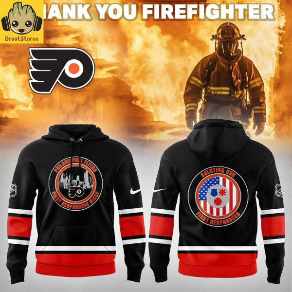 Philadelphia Flyers First Responders Night Hoodie Shirt