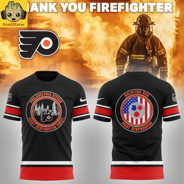 Philadelphia Flyers First Responders Night Hoodie Shirt
