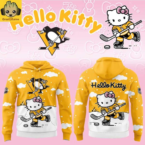 Pittsburgh Penguins x Hello Kitty Christmas 2025 Hoodie Shirt