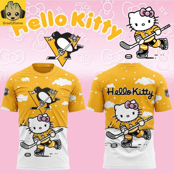 Pittsburgh Penguins x Hello Kitty Christmas 2025 Hoodie Shirt