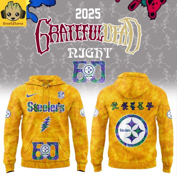 Pittsburgh Steelers Grateful Dead Night 60th Anniversary Hoodie Shirt