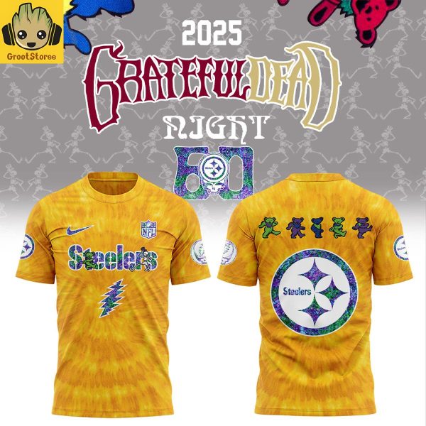 Pittsburgh Steelers Grateful Dead Night 60th Anniversary Hoodie Shirt