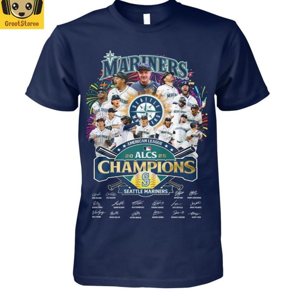 Seattle Mariners ALCS 2025 Champions T Shirt
