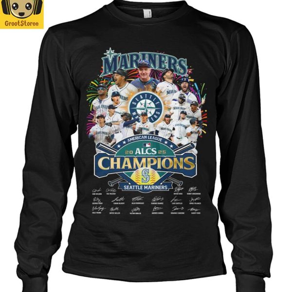 Seattle Mariners ALCS 2025 Champions T Shirt