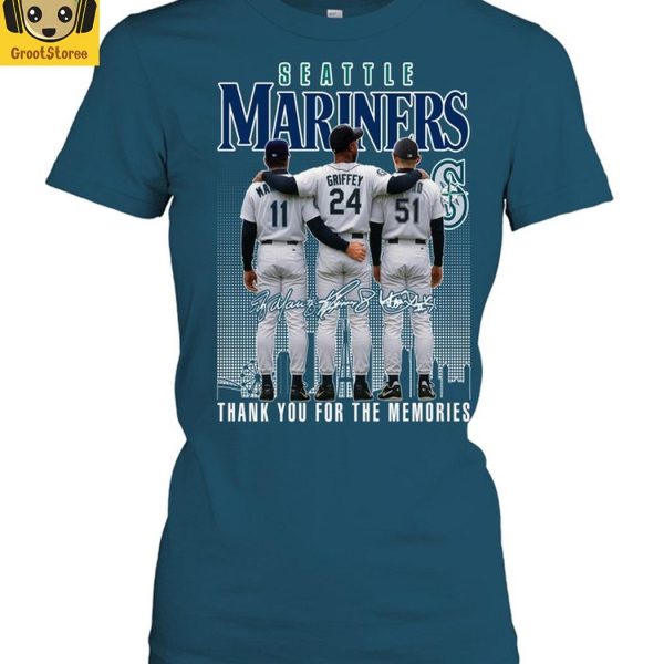 Seattle Mariners Legends Team T Shirt