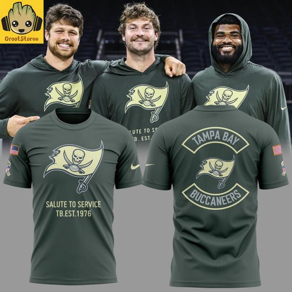 Tampa Bay Buccaneers Salute To Service Hoodie Shirt