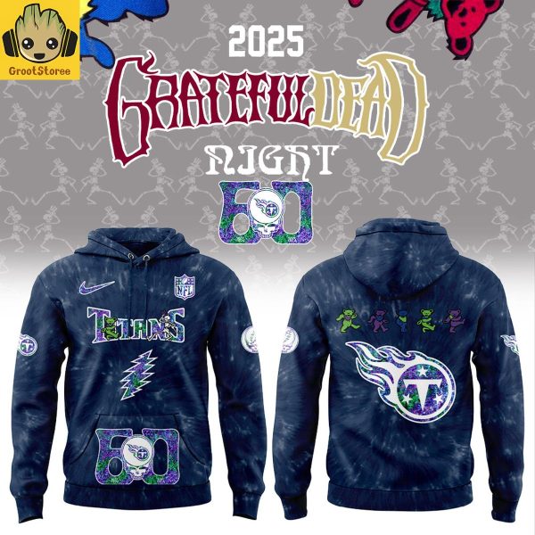 Tennessee Titans Grateful Dead Night 60th Anniversary Hoodie Shirt