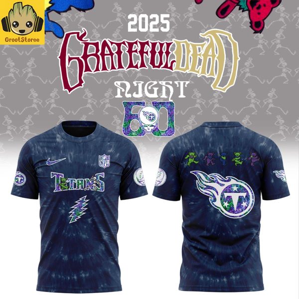 Tennessee Titans Grateful Dead Night 60th Anniversary Hoodie Shirt