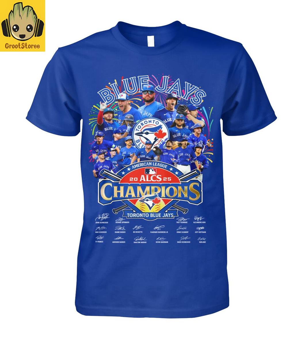 Toronto Blue Jays 2025 ALCS Champions T Shirt Toronto Blue Jays 2025 ALCS Champions T Shirt
