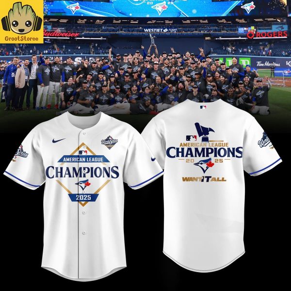Toronto Blue Jays AL Champions 2025 Jersey