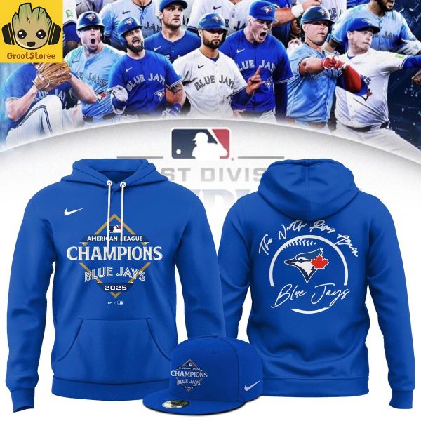 Toronto Blue Jays AL Champions 2025 The North Rises Again Hoodie Shirt
