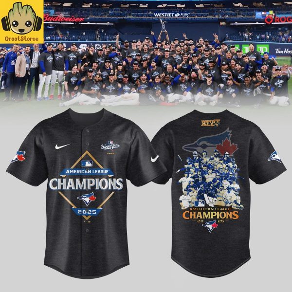 Toronto Blue Jays ALCS Champions 2025 Gray Jersey