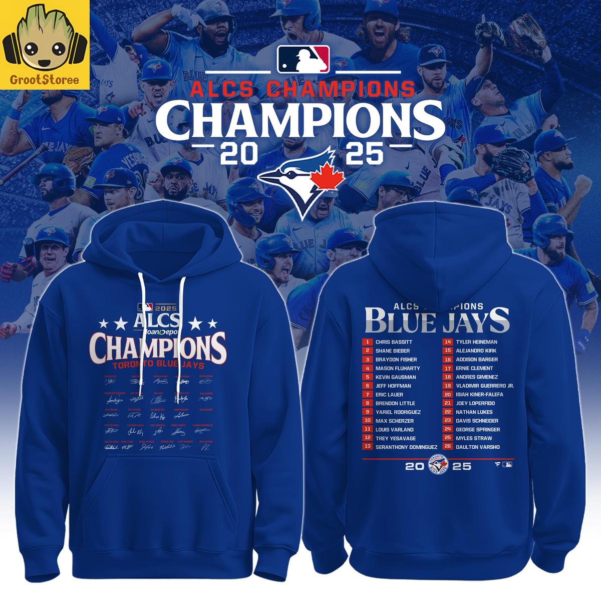 Toronto Blue Jays ALCS Champions 2025 Hoodie Shirt Toronto Blue Jays ALCS Champions 2025 Hoodie Shirt