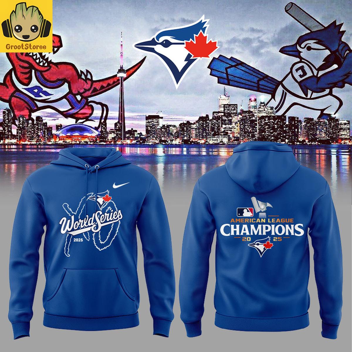 Toronto Blue Jays x The Weeknd American League Champions 2025 Hoodie Shirt Toronto Blue Jays x The Weeknd American League Champions 2025 Hoodie Shirt