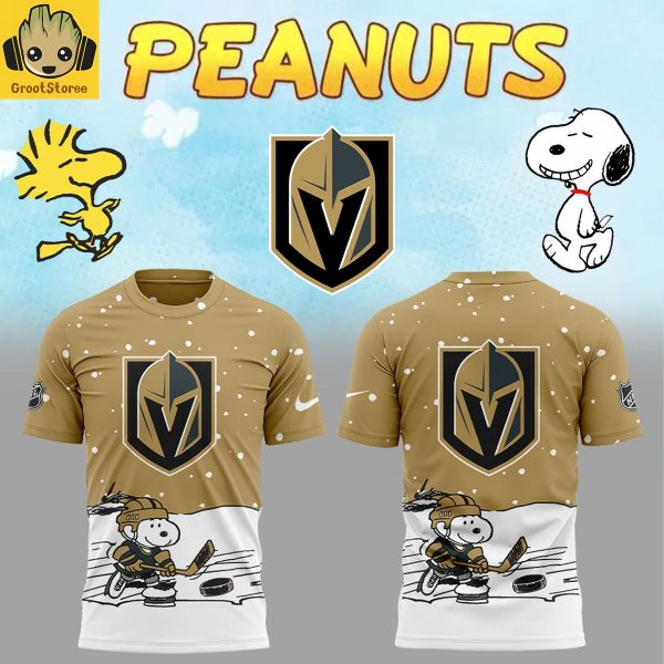 Vegas Golden Knights Snoopy Peanuts Costumes 2025 Hoodie Shirt