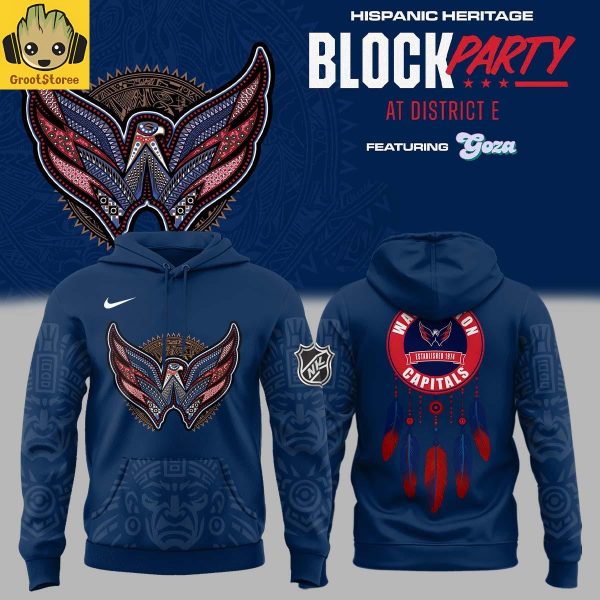 Washington Capitals Hispanic Heritage Hoodie Shirt
