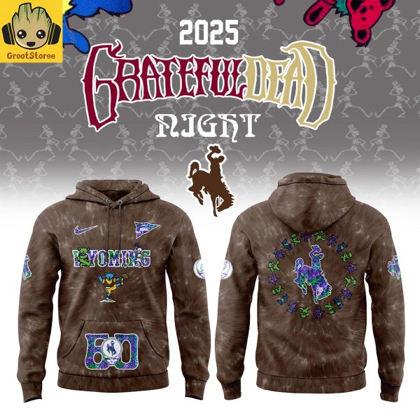 Wyoming Cowboy Grateful Dead 60th Anniversary Hoodie Shirt