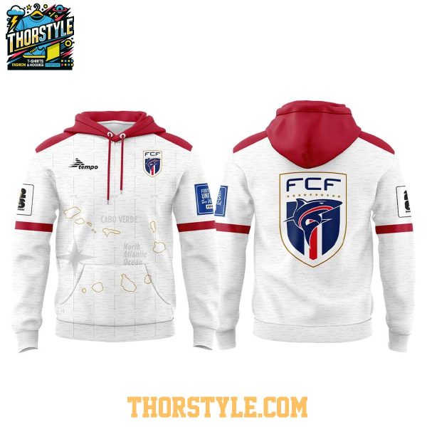 2026 World Cup Qualification Cape Verde National Team White Hoodie